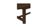 Wilson Dining Table Small Warm Brown by Moe's Home at Eve Furniture