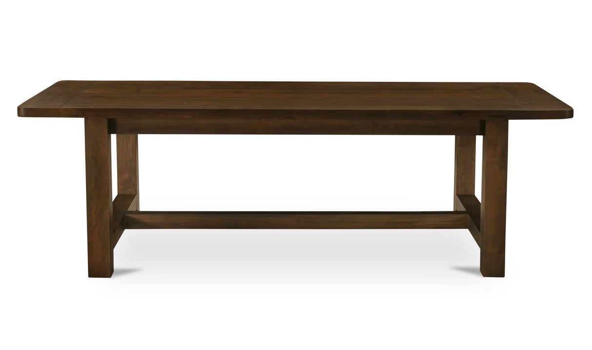 Wilson Dining Table Small Warm Brown by Moe's Home at Eve Furniture