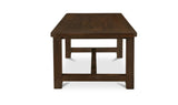Wilson Dining Table Small Warm Brown by Moe's Home at Eve Furniture