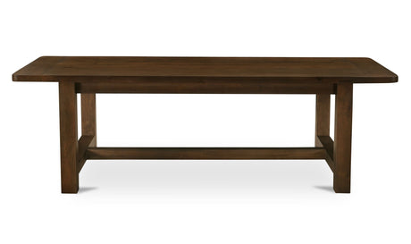 Wilson Dining Table Small Warm Brown by Moe's Home at Eve Furniture
