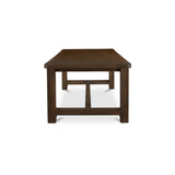 Wilson Warm Brown Large Dining Table by Moe's Home at Eve Furniture