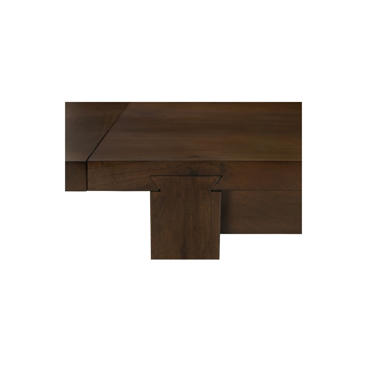 Wilson Warm Brown Large Dining Table by Moe's Home at Eve Furniture