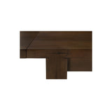 Wilson Warm Brown Large Dining Table by Moe's Home at Eve Furniture