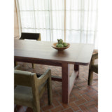 Wilson Warm Brown Large Dining Table by Moe's Home at Eve Furniture