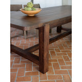Wilson Warm Brown Large Dining Table by Moe's Home at Eve Furniture