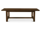 Wilson Warm Brown Small Dining Table by Moe's Home at Eve Furniture