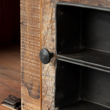 Wilton II Reclaimed Wood and Metal Media Console by Mercana at Eve Furniture