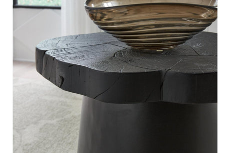 Wimbell Black Coffee Table and 2 End Tables by Ashley at Eve Furniture