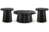 Wimbell Black Coffee Table and 2 End Tables by Ashley at Eve Furniture