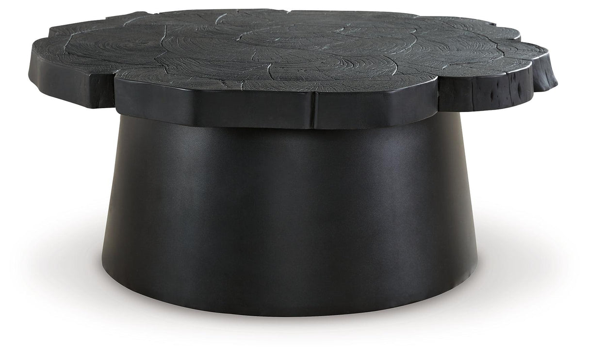 Wimbell Black Coffee Table by Ashley at Eve Furniture