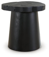Wimbell Black End Table by Ashley at Eve Furniture