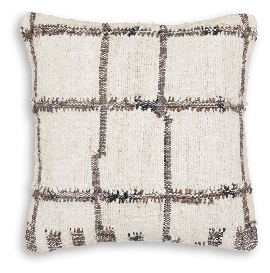 Wimings Brown/Black/Cream Pillow by ASHLEY FURNITURE at Eve Furniture