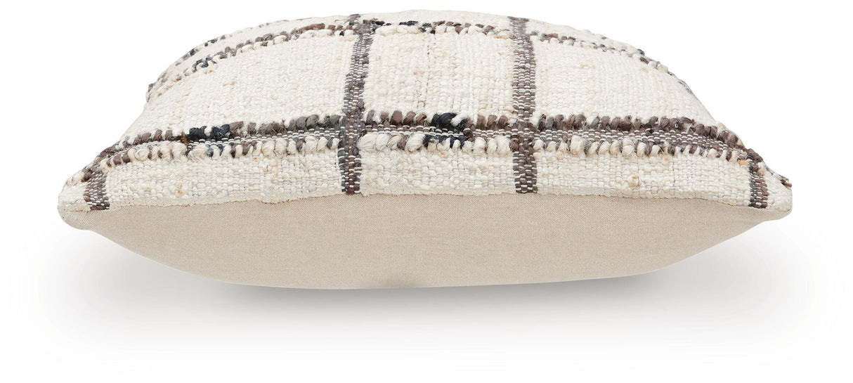 Wimings Brown/Black/Cream Pillow by ASHLEY FURNITURE at Eve Furniture