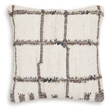 Wimings Brown/Black/Cream Pillow (Set of 4) by Ashley at Eve Furniture