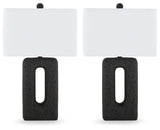 Wimmings Black Table Lamp by Ashley at Eve Furniture