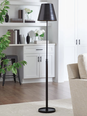Wimner Antique Bronze Finish Floor Lamp by Ashley at Eve Furniture