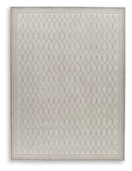 Wimney Gray Extra Large Rug by Ashley at Eve Furniture