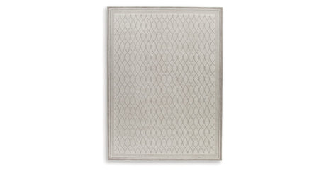 Wimney Gray Extra Large Rug by Ashley at Eve Furniture