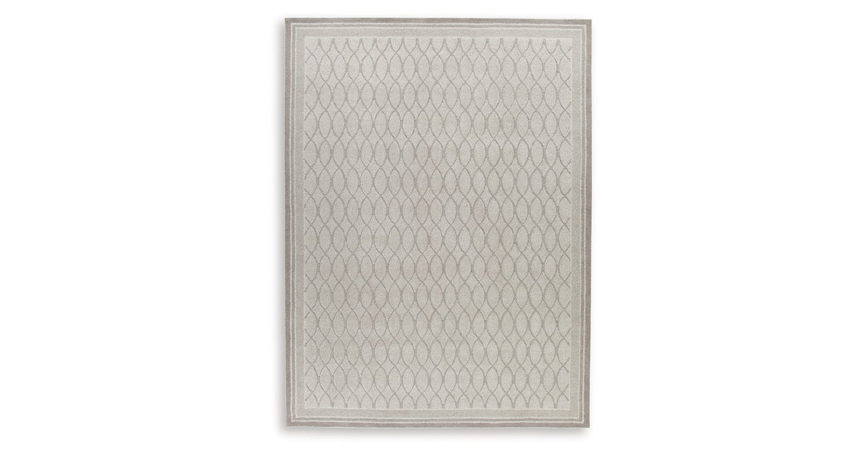 Wimney Gray Extra Large Rug by ASHLEY FURNITURE at Eve Furniture