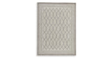 Wimney Gray Medium Rug by Ashley at Eve Furniture