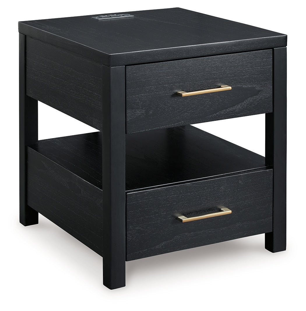 Winbardi Black End Table