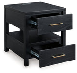 Winbardi Black End Table