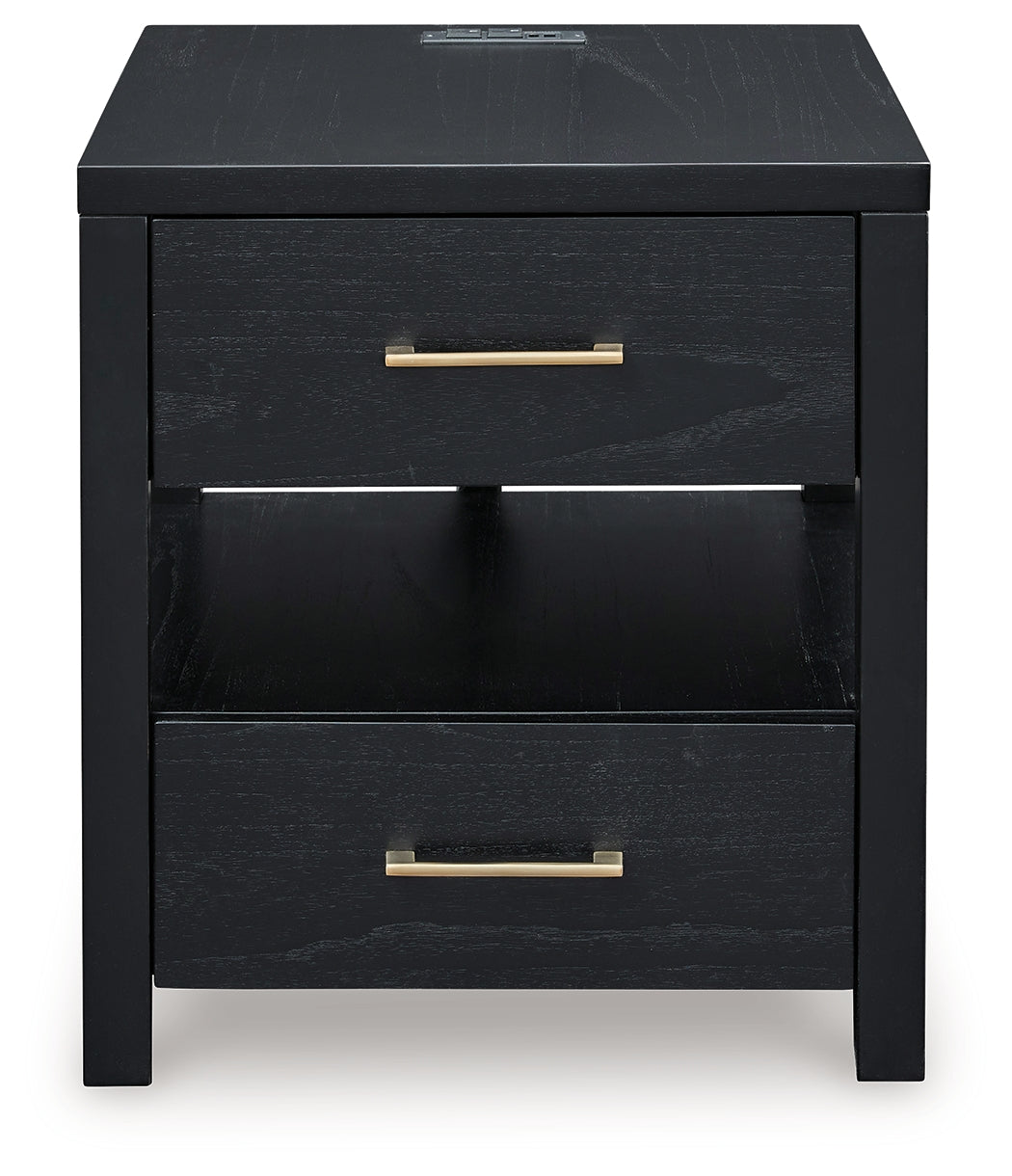 Winbardi Black End Table