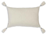Winbury Blue/Tan/White Pillow by Ashley at Eve Furniture