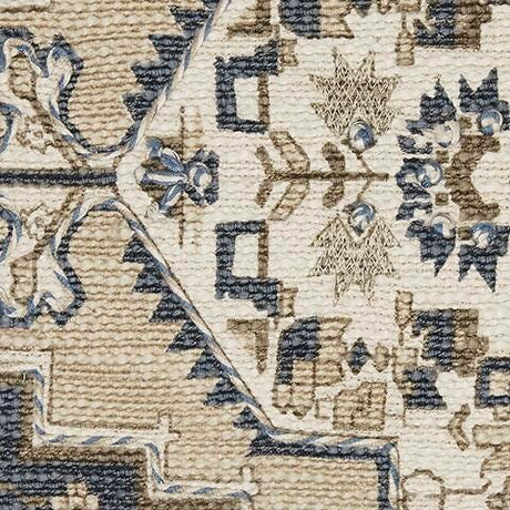 Winbury Blue/Tan/White Pillow by Ashley at Eve Furniture