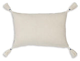 Winbury Blue/Tan/White Pillow (Set of 4) by Ashley at Eve Furniture