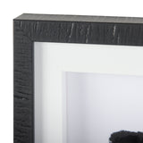 Wind I by Mercana Studio a Hand Embellished Textured Framed Art Print Matted under Glass by Mercana at Eve Furniture