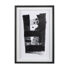 Wind I by Mercana Studio a Hand Embellished Textured Framed Art Print Matted under Glass by Mercana at Eve Furniture