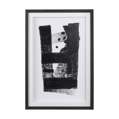 Wind I by Mercana Studio a Hand Embellished Textured Framed Art Print Matted under Glass by Mercana at Eve Furniture