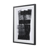 Wind II by Mercana Studio a Hand Embellished Textured Framed Art Print Matted under Glass by Mercana at Eve Furniture