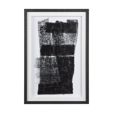 Wind II by Mercana Studio a Hand Embellished Textured Framed Art Print Matted under Glass by Mercana at Eve Furniture