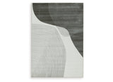Winderburg Gray/Ivory Medium Rug by Ashley at Eve Furniture