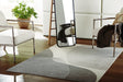 Winderburg Gray/Ivory Medium Rug by Ashley at Eve Furniture