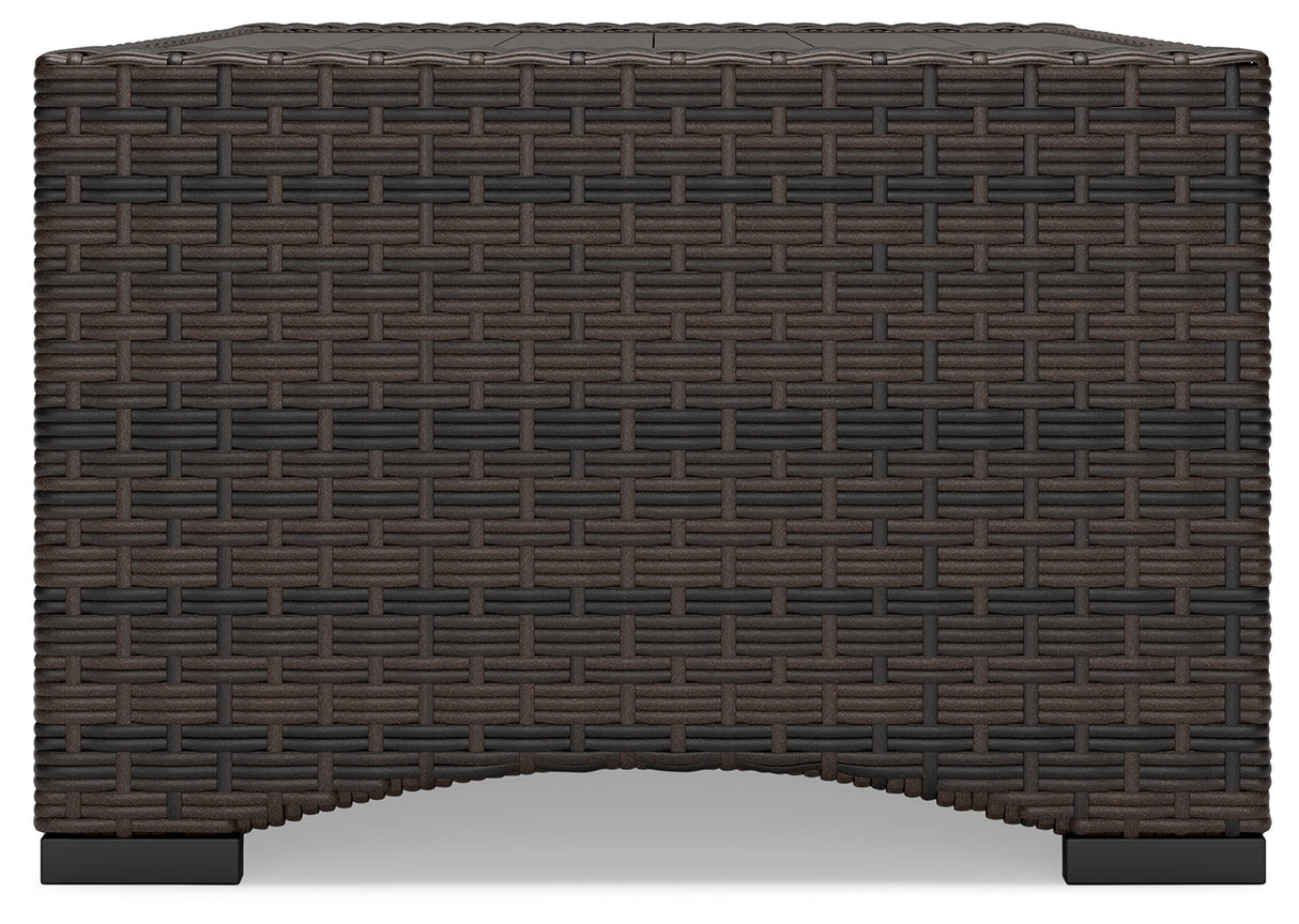 Windglow Brown Outdoor Coffee Table