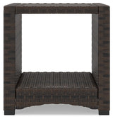 Windglow Brown Outdoor End Table