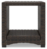 Windglow Brown Outdoor End Table