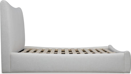 Windham Whipped Honey California King Upholstered Bed by Modus Furniture at Eve Furniture