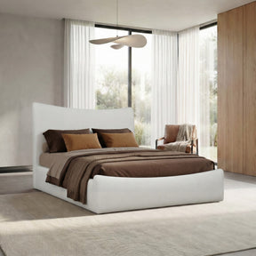 Windham Whipped Honey California King Upholstered Bed by Modus Furniture at Eve Furniture