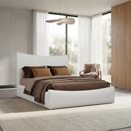 Windham Whipped Honey King Upholstered Bed by Modus Furniture at Eve Furniture