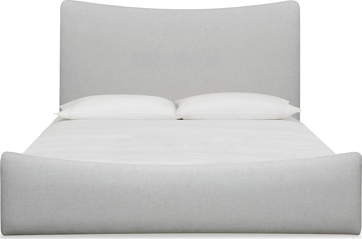 Windham Whipped Honey King Upholstered Bed by Modus Furniture at Eve Furniture