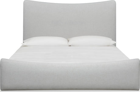 Windham Whipped Honey King Upholstered Bed by Modus Furniture at Eve Furniture