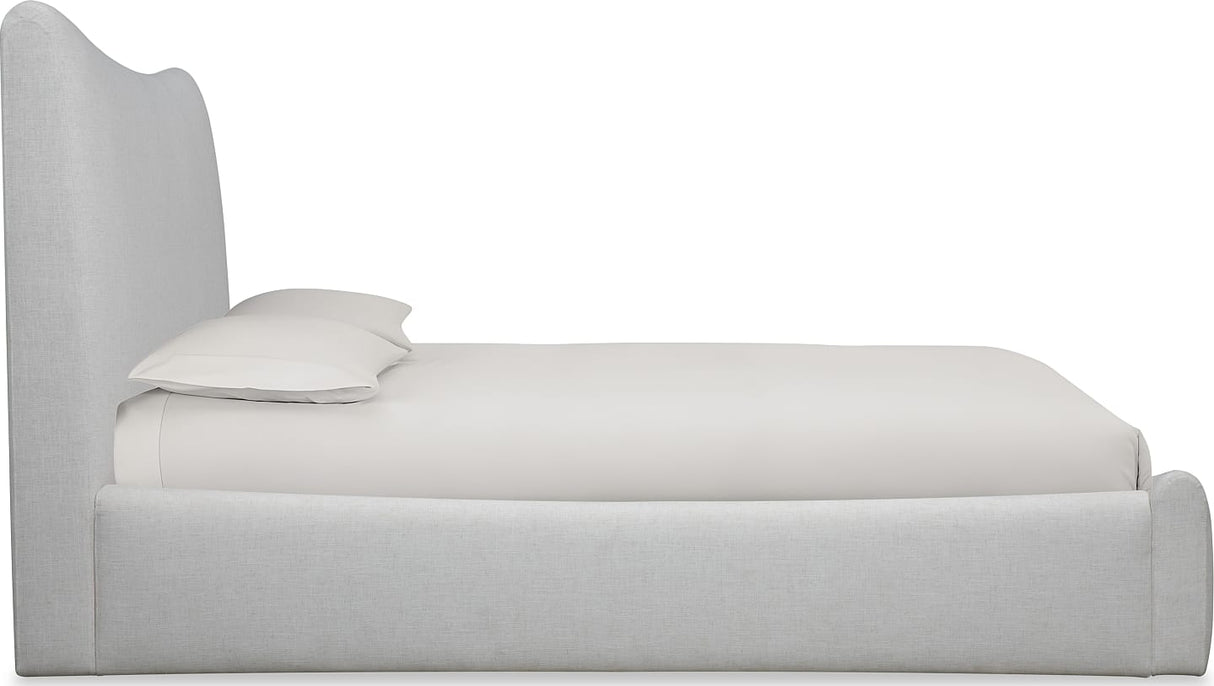 Windham Whipped Honey King Upholstered Bed by Modus Furniture at Eve Furniture