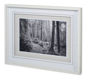 Winding Road by Aaron Matheson a Hand Embellished Textured Framed Photo Art Print Matted under Glass by Mercana at Eve Furniture