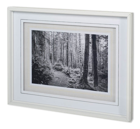 Winding Road by Aaron Matheson a Hand Embellished Textured Framed Photo Art Print Matted under Glass by Mercana at Eve Furniture