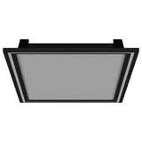 Windrose Black Full Length Floor Standing Tempered Mirror with LED Lighting by Coaster at Eve Furniture