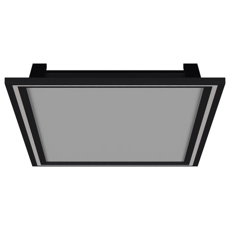 Windrose Black Full Length Floor Standing Tempered Mirror with LED Lighting by Coaster at Eve Furniture